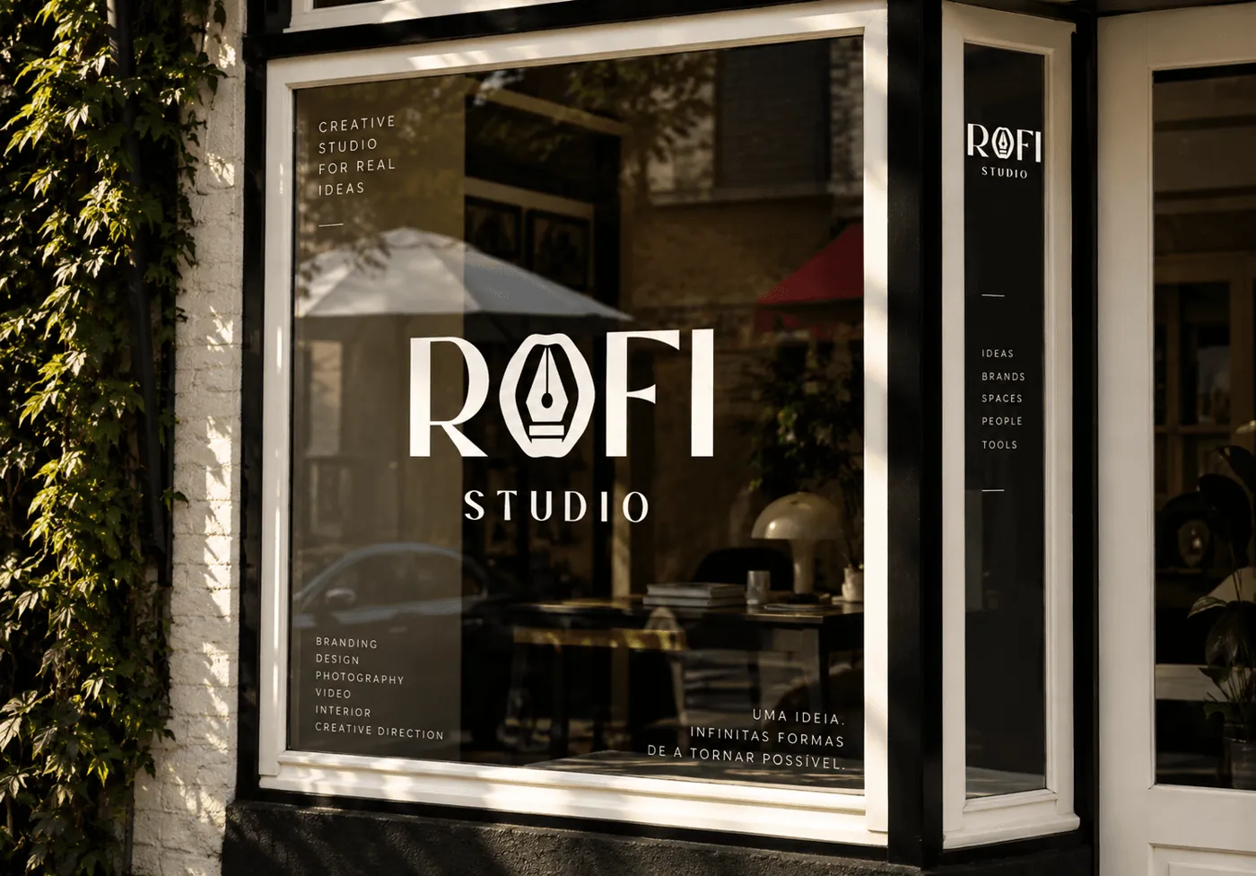 Rebranding Rofi Studio, projeto de Renata Sofia